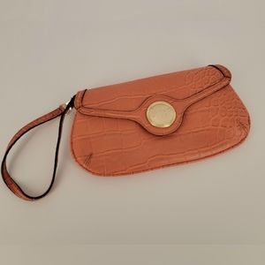 Liz Claiborne Wristlet/Clutch Faux Croc